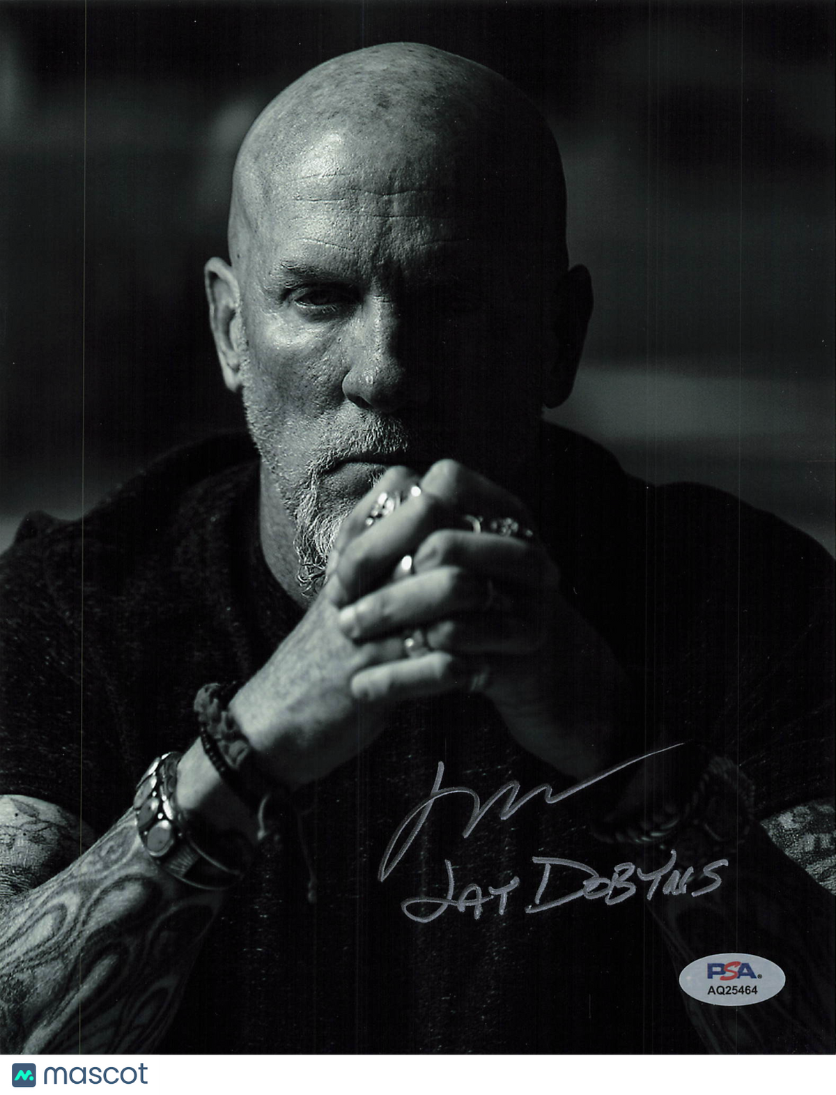Jay Dobyns Signed 8x10 Photo PSA Autographed