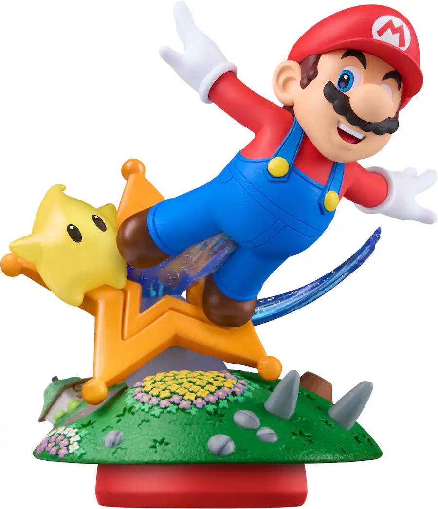 Nintendo Amiibo Mario and Luma Super Mario Galaxy + Super Mario Galaxy 2 Series Collectible 