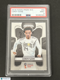 2018 Panini Prizm World Cup #93 Leroy Sane Signed Card PSA 9 Autographed