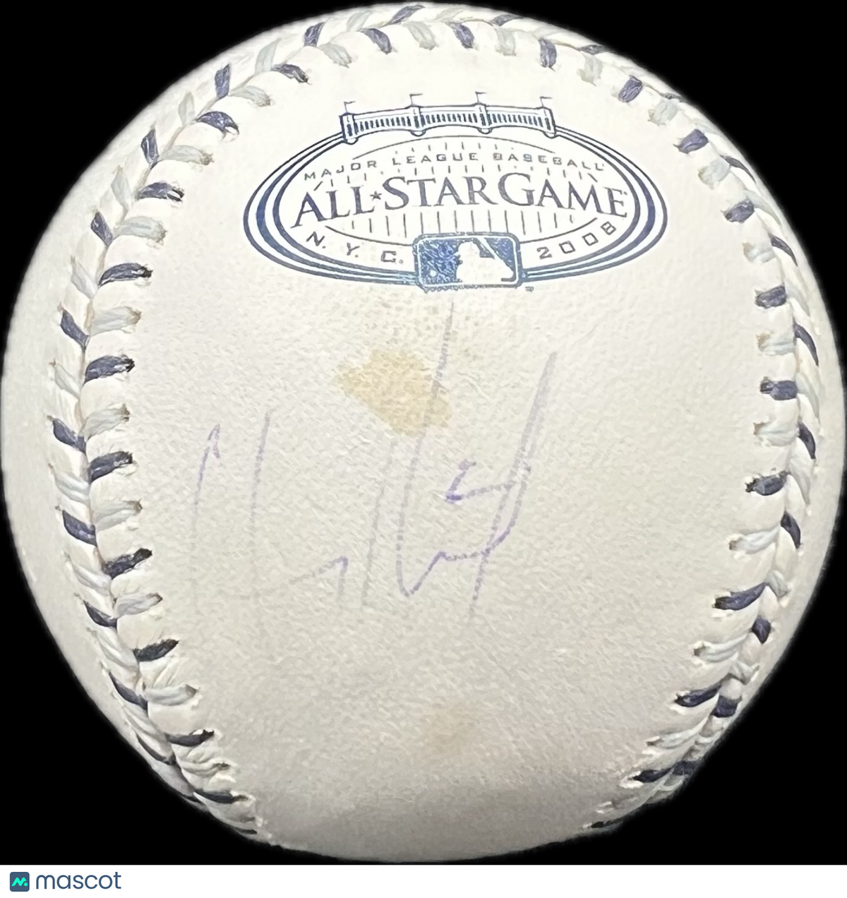 Hanley Ramirez Signed MLB Baseball Florida Marlins