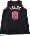 Zach Lavine Signed Jersey PSA Chicago Bulls Autographed