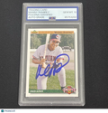 1992 Upper Deck Top Prospect 1992 #63 Manny Ramirez Signed Card Auto 10 PSA Slabbed Cleveland Indians