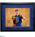 Klay Thompson Golden State Warriors Signed 11x14 Custom Framed Photo PSA