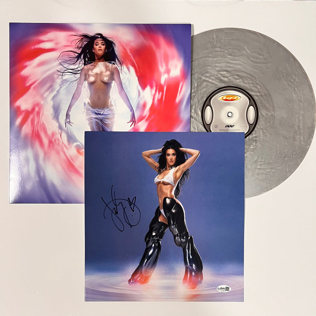 Katy Perry Signed 143 Framed Display CD Album JSA Autographed