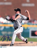 Jake Petricka Chicago White Sox Signed 8x10 Photo PSA