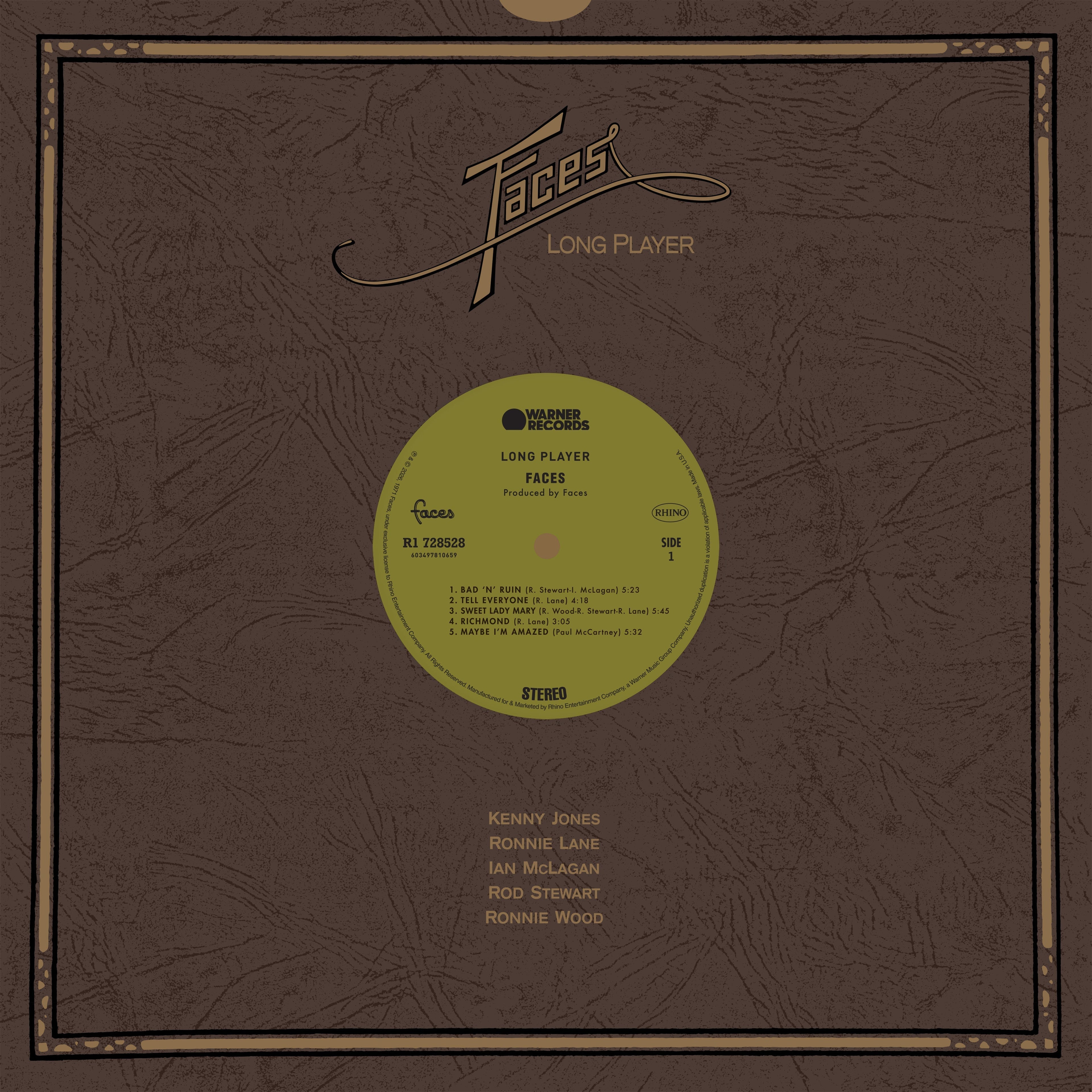 Long Player Vinyl Record