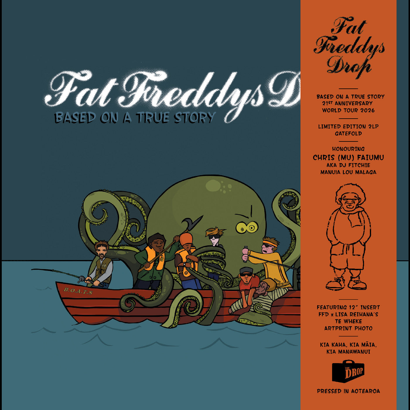 Fat Freddy’S Drop - (PRESALE 06/05/26) Fat Freddy's Drop Title: Based On A True Story - 21st Ann. Ed (VINYL) | Mint (M) Mint (M)