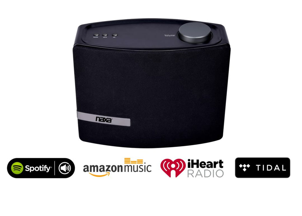Naxa Wi-Fi & Bluetooth Multi-Room Speaker with Amazon Alexa Voice Control