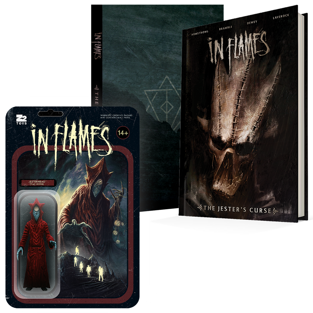 In Flames Presents The Jester's Curse Graphic Novel - Deluxe Bundle