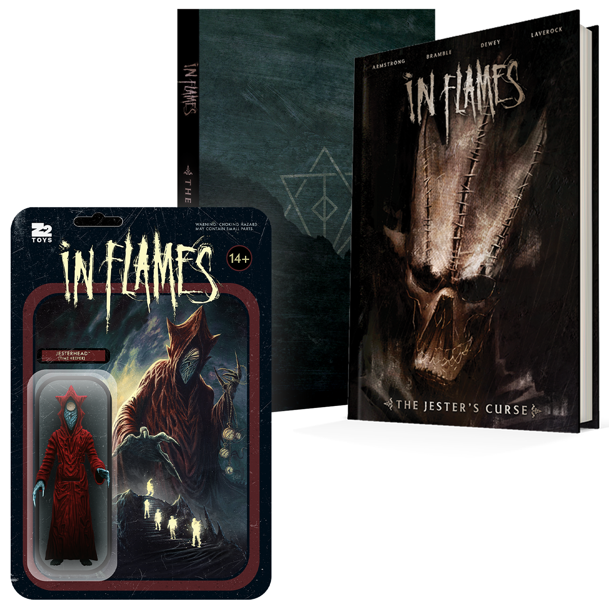 In Flames Presents The Jester's Curse Graphic Novel - Deluxe Bundle