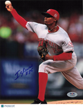 Raisel Iglesias Signed 8x10 Photo PSA Cincinnati Reds