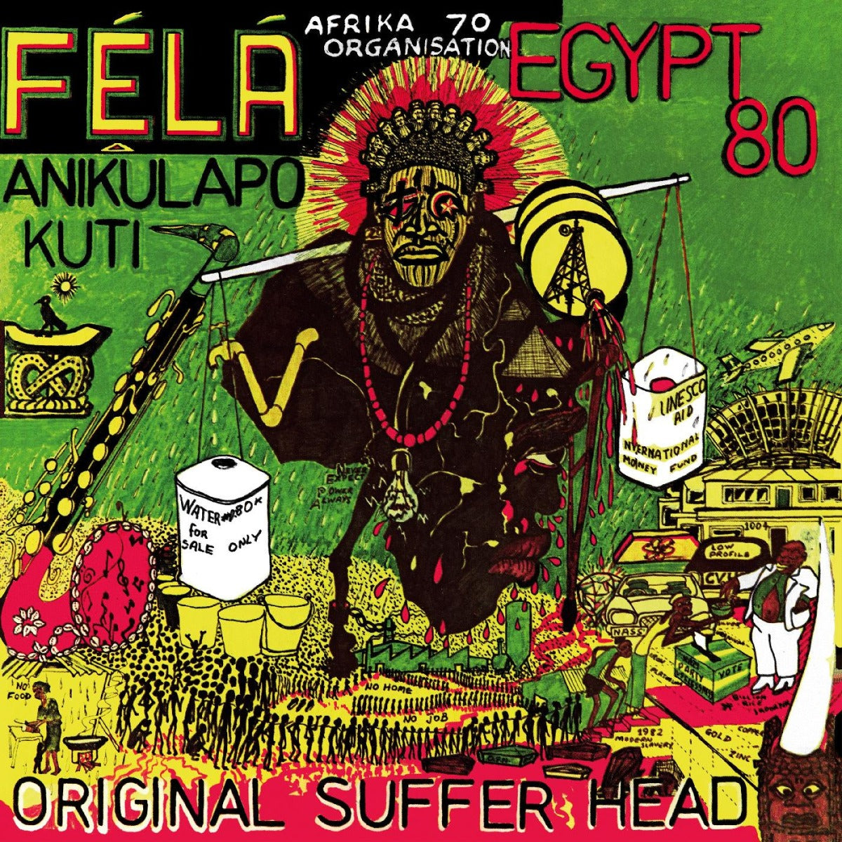 Fela Kuti - Original Sufferhead (Opaque Light Green Vinyl) Vinyl Record