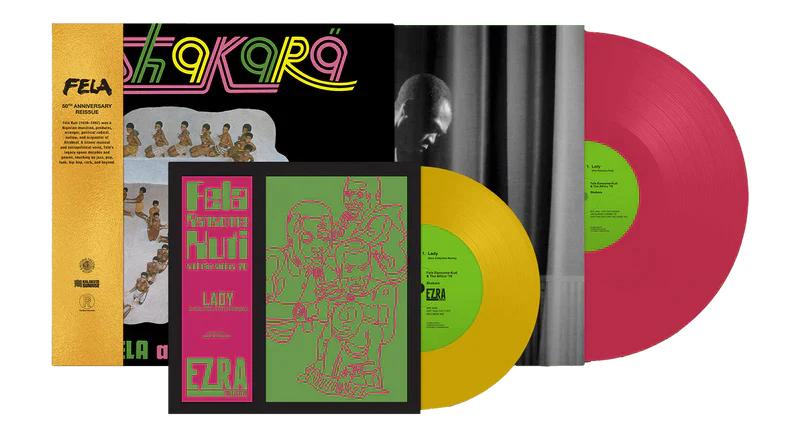 Fela Kuti Shakara (50th, Pink) Vinyl Record