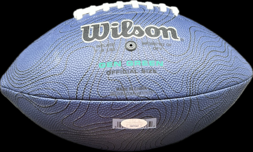 Donovan Edwards Signed Football JSA Michigan Wolverines