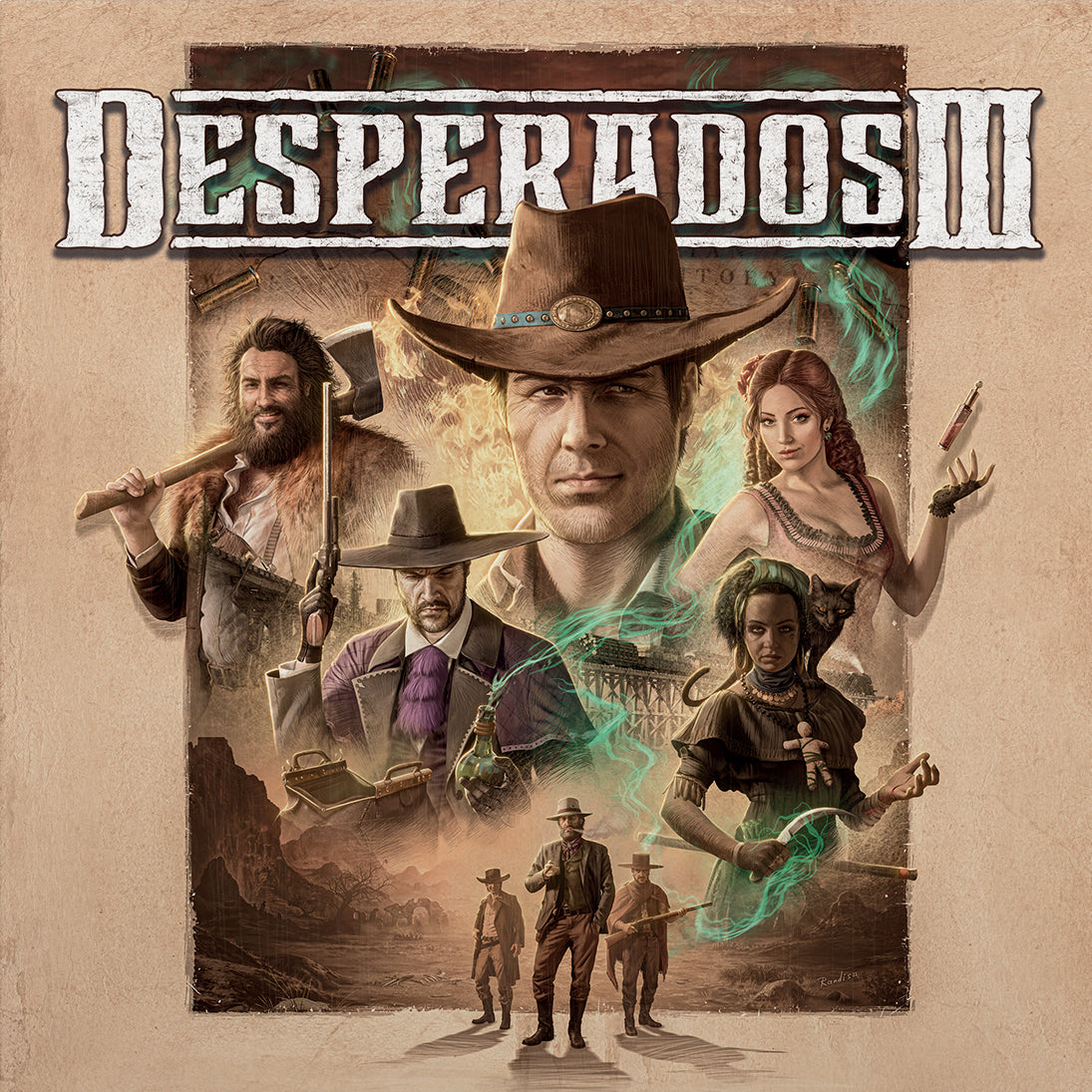 Desperados Iii (Original Game Soundtrack) Vinyl Record