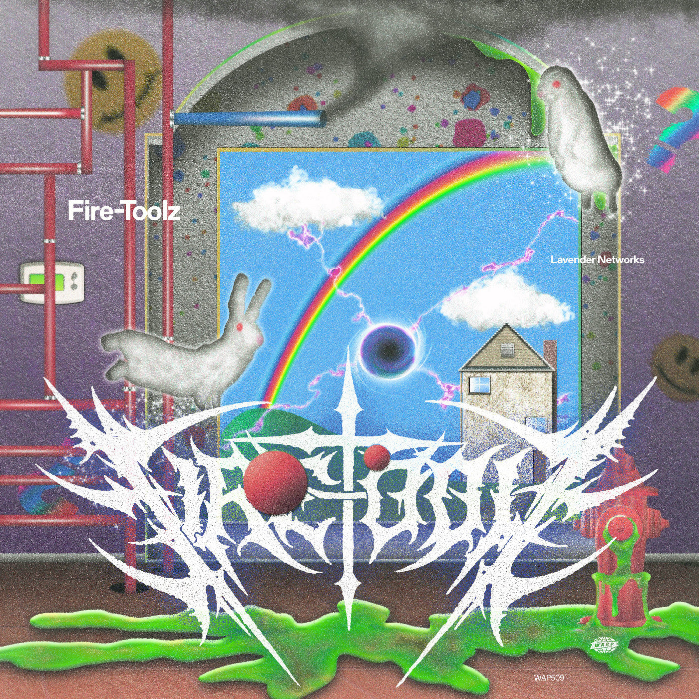 Fire-Toolz - Lavender Networks (Lavender Marble Vinyl) Vinyl Record