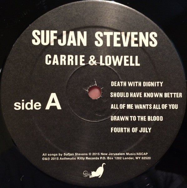 Sufjan Stevens - Carrie & Lowell | Mint (M) Mint (M)