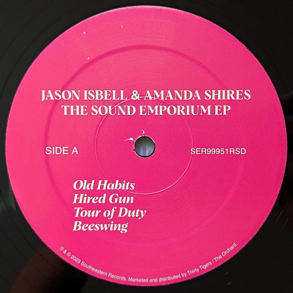 Jason Isbell & Amanda Shires - The Sound Emporium EP (VINYL 12") |