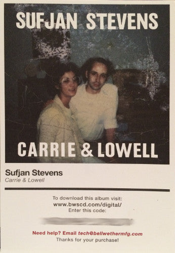 Sufjan Stevens - Carrie & Lowell | Mint (M) Mint (M)
