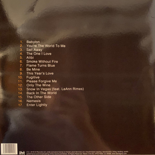 The Best Of David Gray (BEST BUY EXCLUSIVE | ORANGE VINYL) | Mint (M) Mint (M)