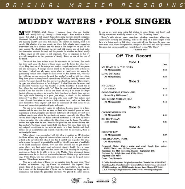 Folk Singer [Mofi, Ltd, Numbered] [Vinyl]