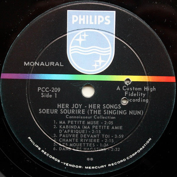 Soeur Sourire - Her Joy Her Songs | Near Mint (NM) Excellent (EX)