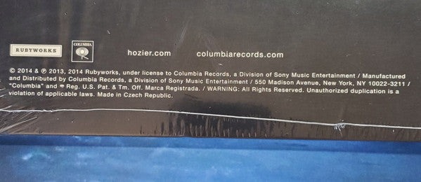 Hozier (BONUS CD) | Mint (M) Mint (M)