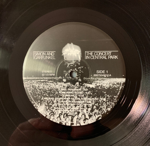 Simon & Garfunkel The Concert In Central Park 2xLP Mint (M) Mint (M)