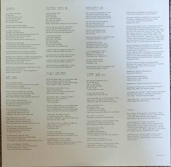 Hozier (BONUS CD) | Mint (M) Mint (M)