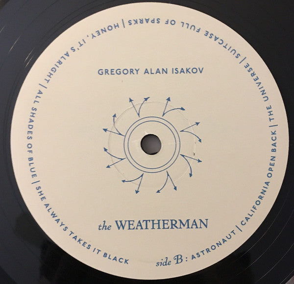 Gregory Alan Isakov The Weatherman LP Mint (M) Mint (M)