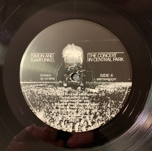 Simon & Garfunkel The Concert In Central Park 2xLP Mint (M) Mint (M)