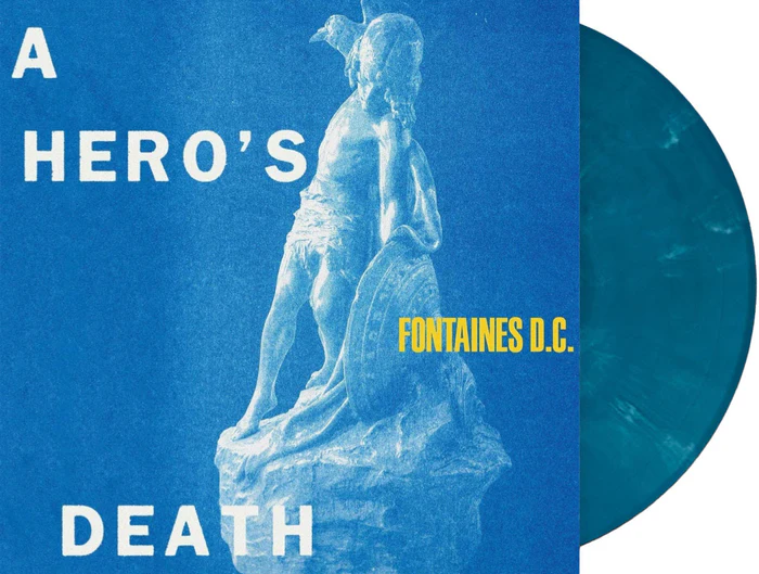 Fontaines D.C. A Hero's Death (Indie Exclusive, Limited Edition, Midnight Blue Colored Vinyl) Vinyl Record