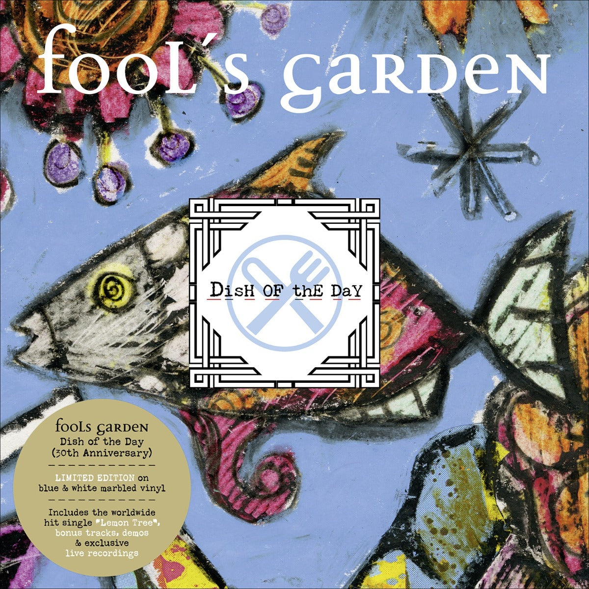 Dish Of The Day (30Th Anniversary) [Deluxe Edition] [Blue Marble 2LP] (Vinyl) Vinyl Record