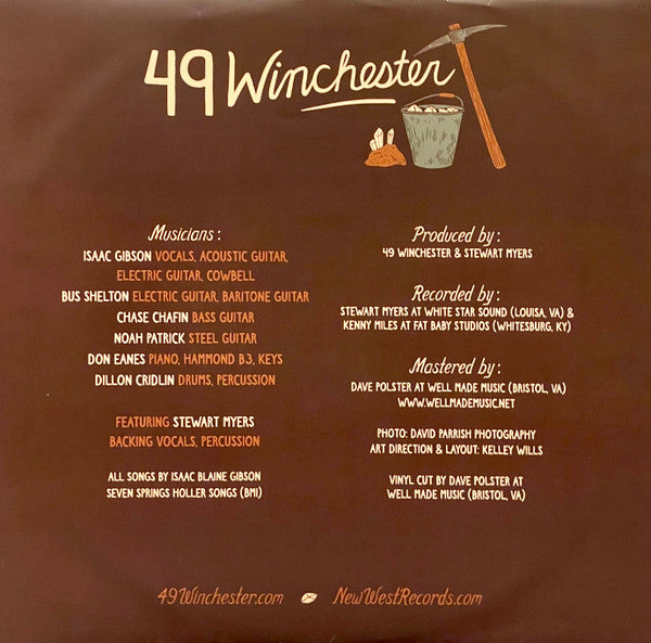 49 Winchester - Fortune Favors The Bold (IEX Orange) Vinyl Record
