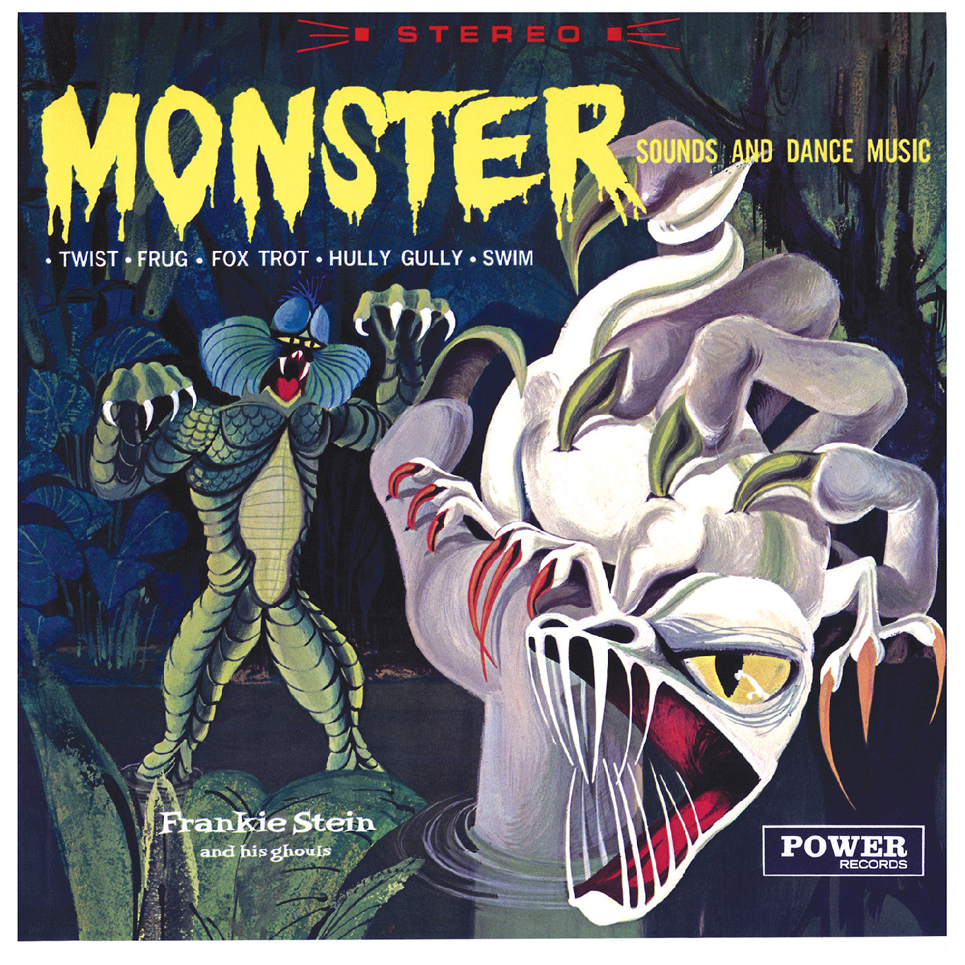 Monster Sounds and Dance Music (COKE CLEAR WITH YELLOW "SERPENTINE" SWIRL VINYL) Vinyl Record