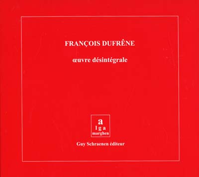 Oeuvre Désintégrale Music CD