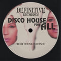 Disco House For All Vinyl Record
