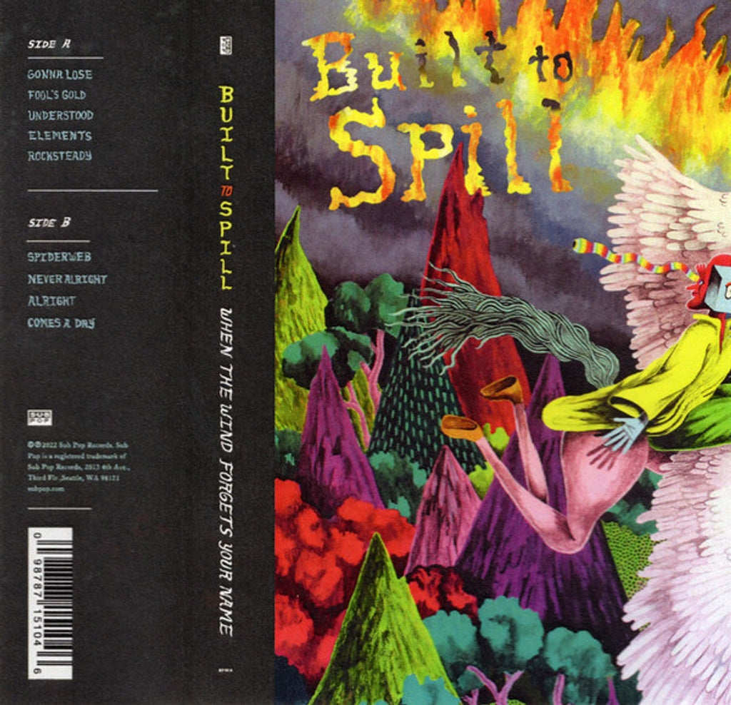 Built To Spill – When The Wind Forgets Your Name Music Cassette Tape