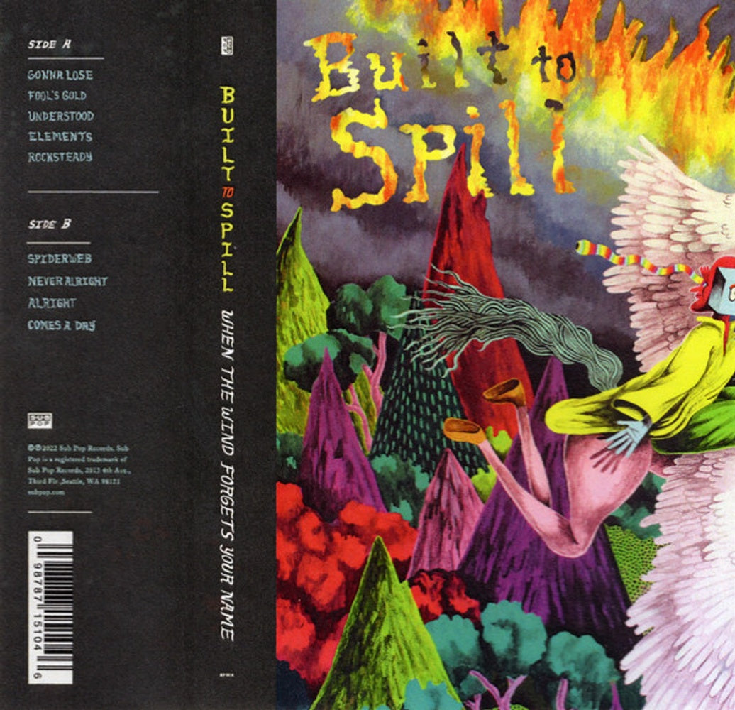 Built To Spill – When The Wind Forgets Your Name Music Cassette Tape