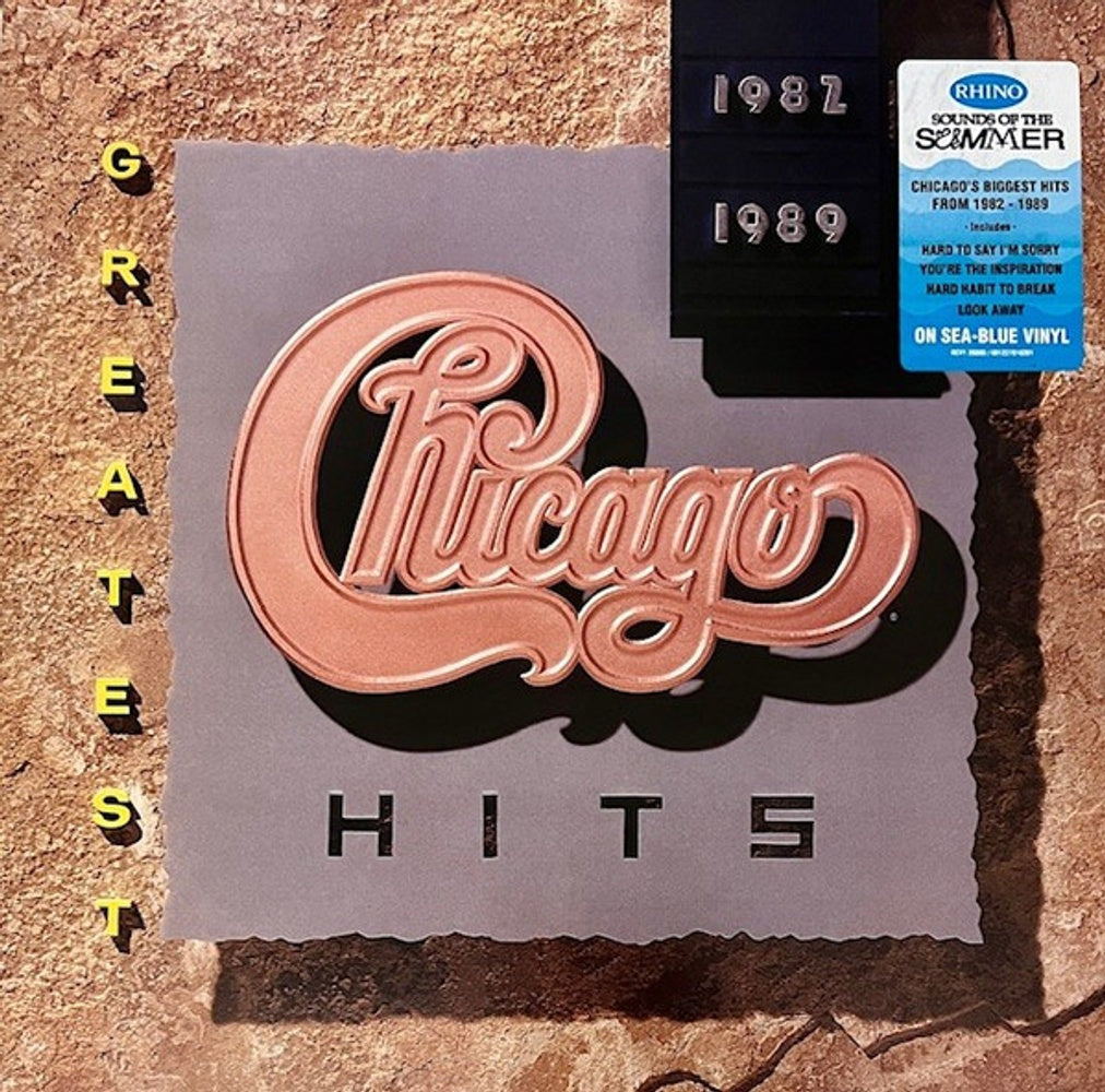 Chicago – Greatest Hits 1982-1989 (Sea Blue LP Vinyl) Vinyl Record