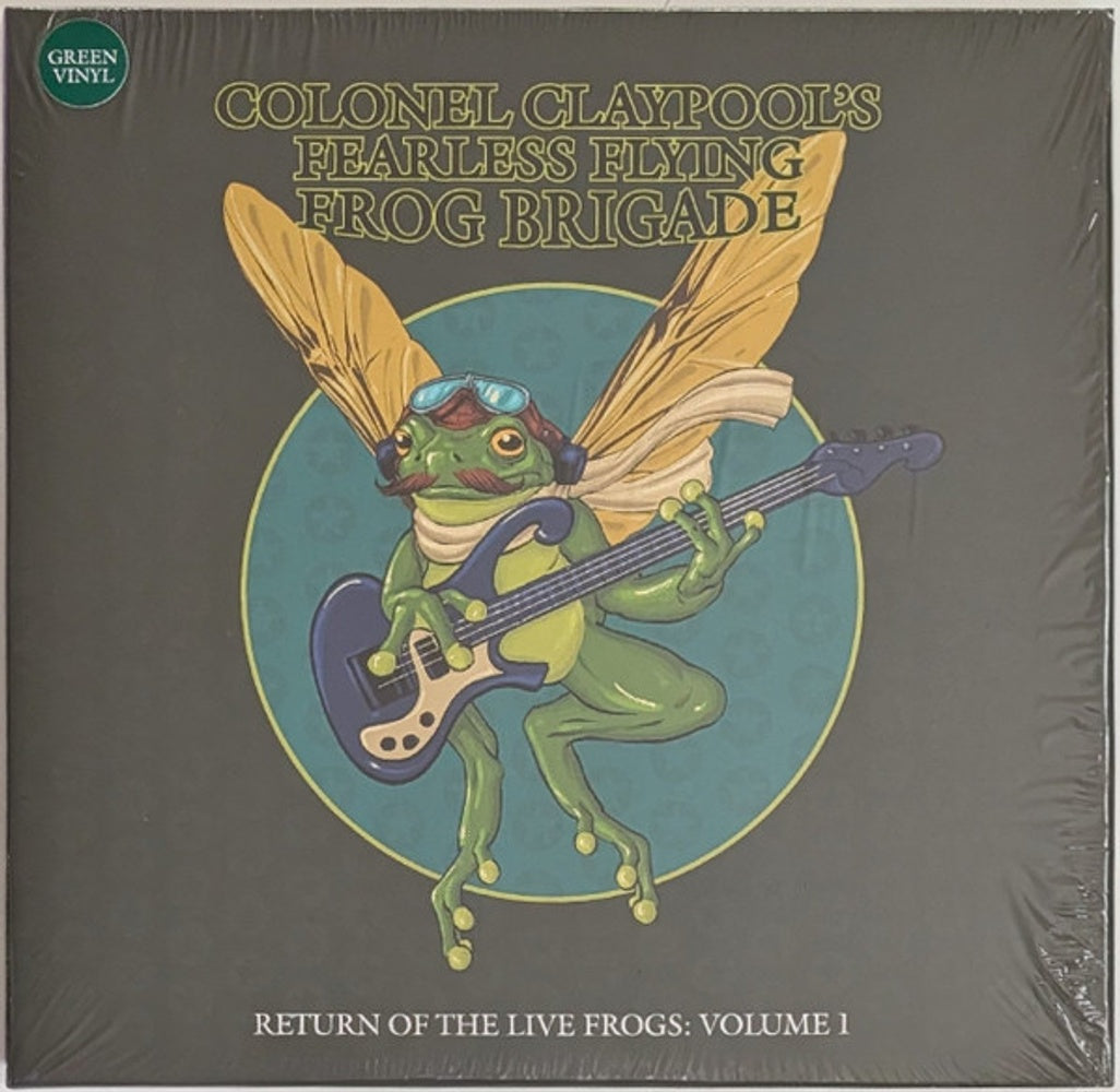 Colonel Claypool's Fearless Flying Frog Brigade – Return of the Live Frogs: Volume 1 (LP Vinyl) Vinyl Record