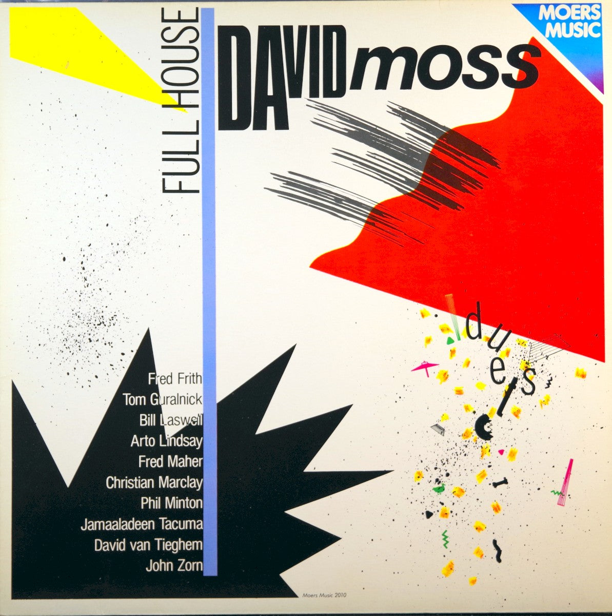 David Moss – Full House Music CD