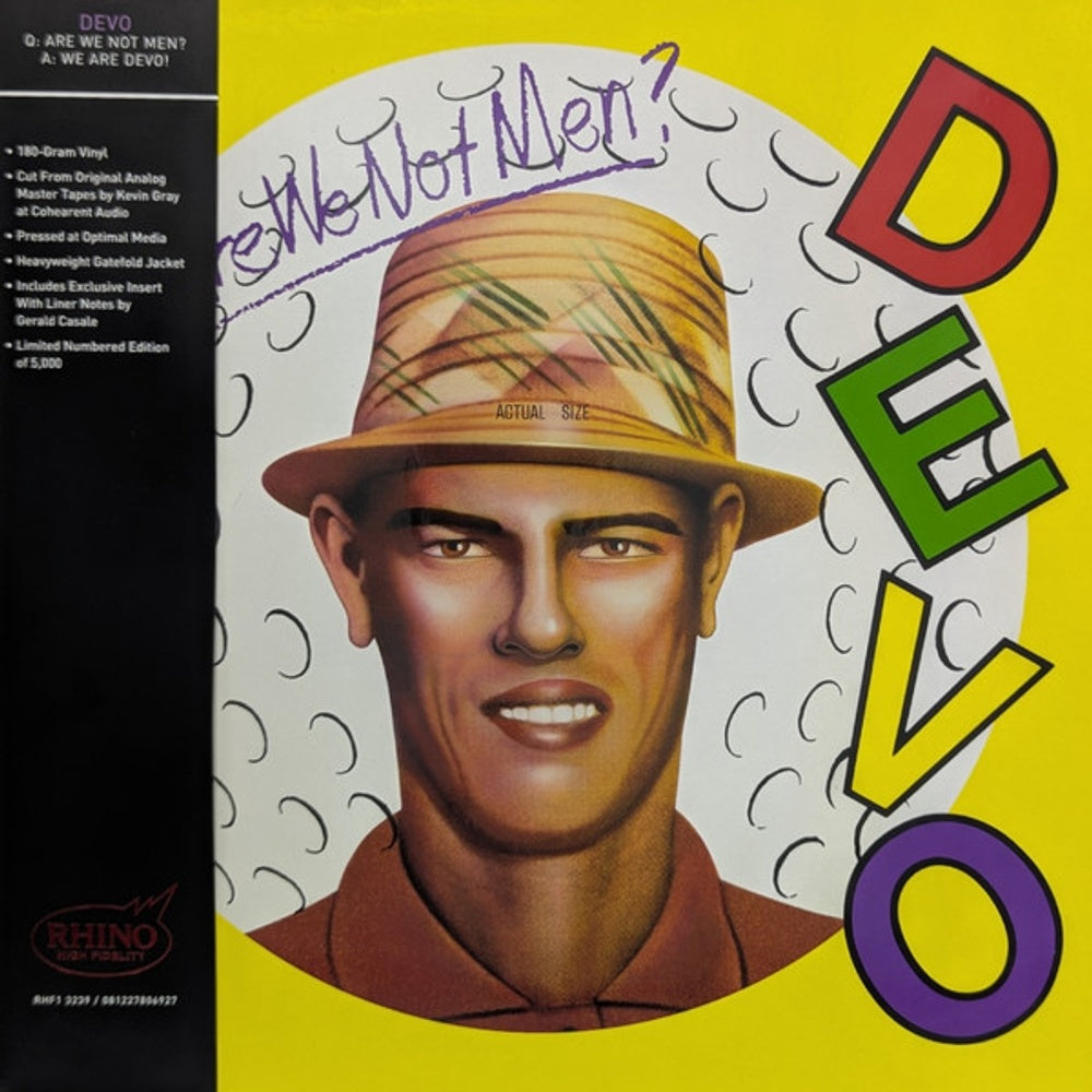 Devo – Q: Are We Not Men? (LP Vinyl) Vinyl Record