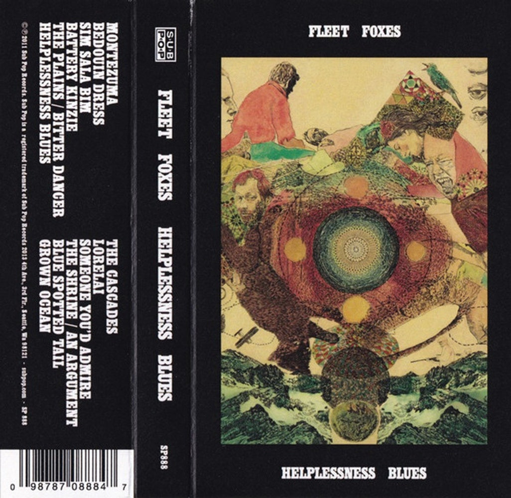 Fleet Foxes – Helplessness Blues Music Cassette Tape