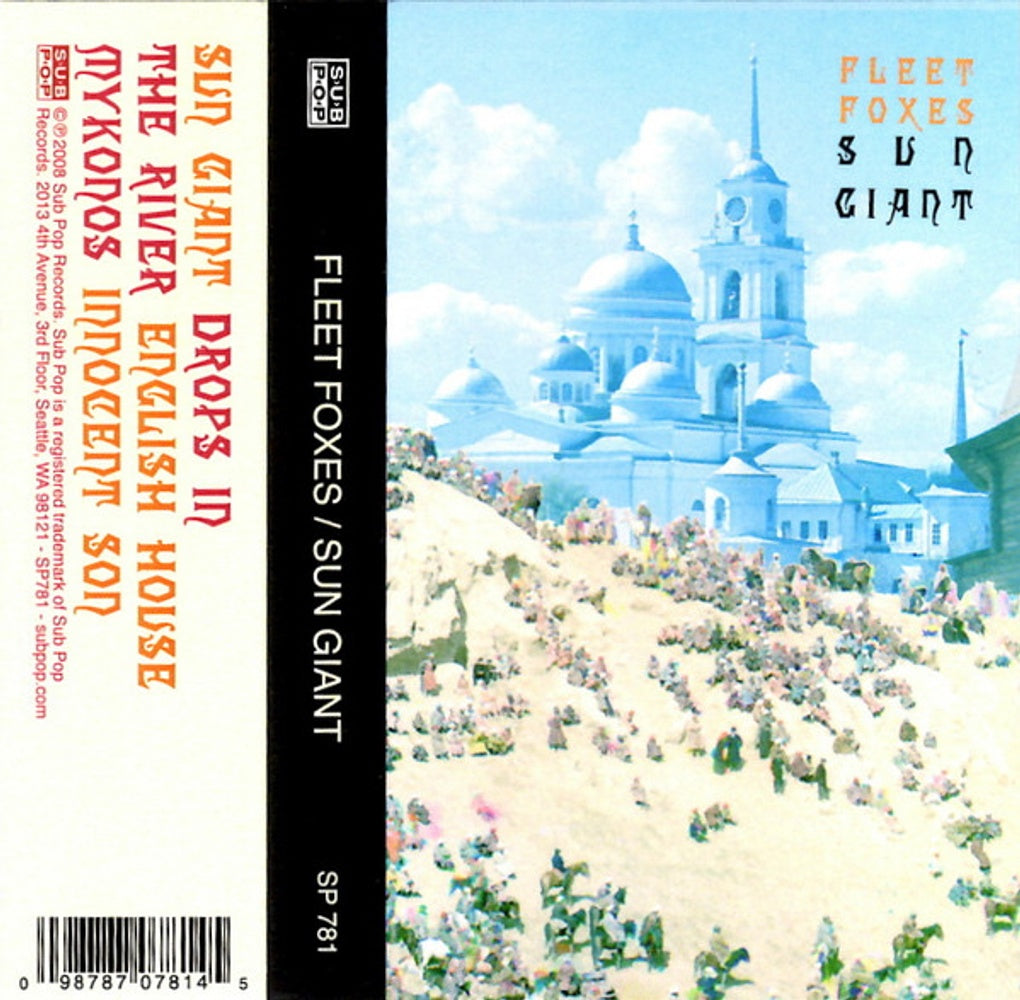 Fleet Foxes – Sun Giant Music Cassette Tape