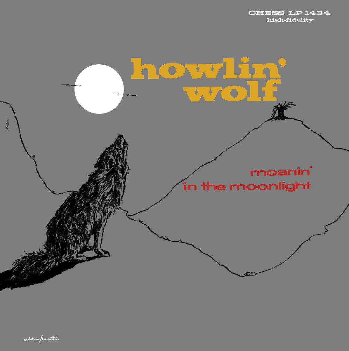 Howlin' Wolf – Moanin' In The Moonlight (LP Vinyl) Vinyl Record