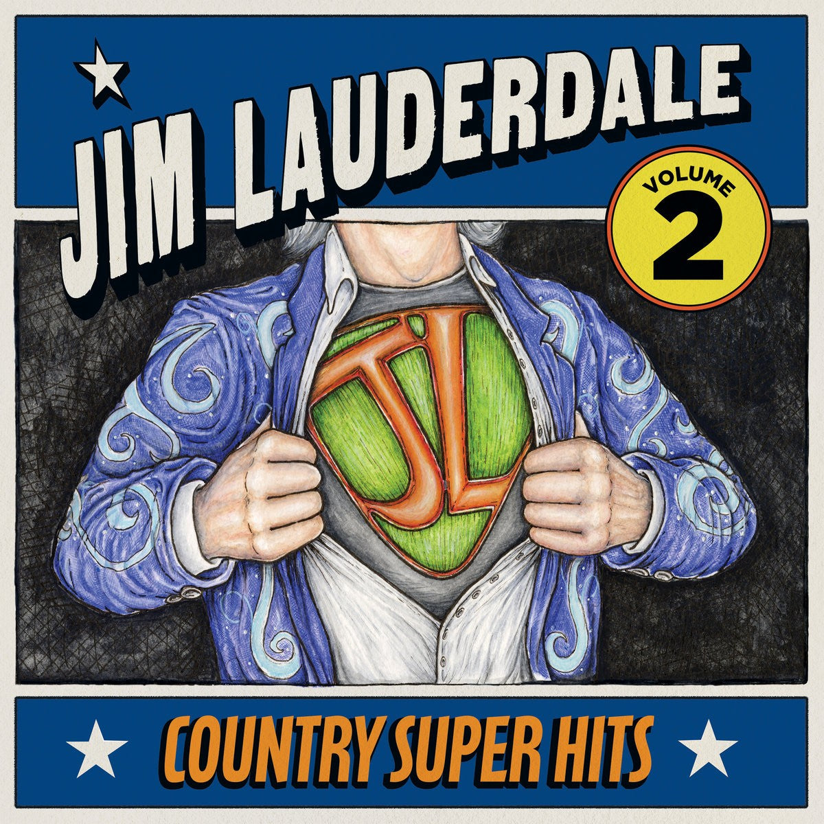 Jim Lauderdale – Country Super Hits, Volume 2 Music CD
