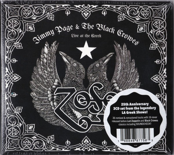 Jimmy Page & The Black Crowes – Live at the Greek (3-CD)