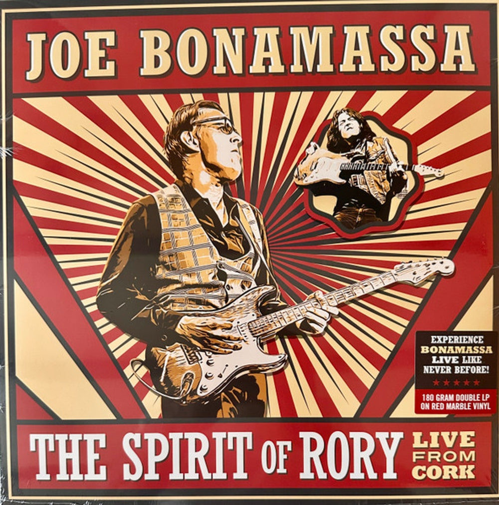Joe Bonamassa – The Spirit Of Rory Live From Cork (2-LP Vinyl) Vinyl Record