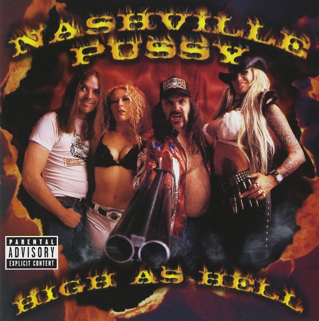 Nashville Pussy – High As Hell (LP Vinyl) Vinyl Record